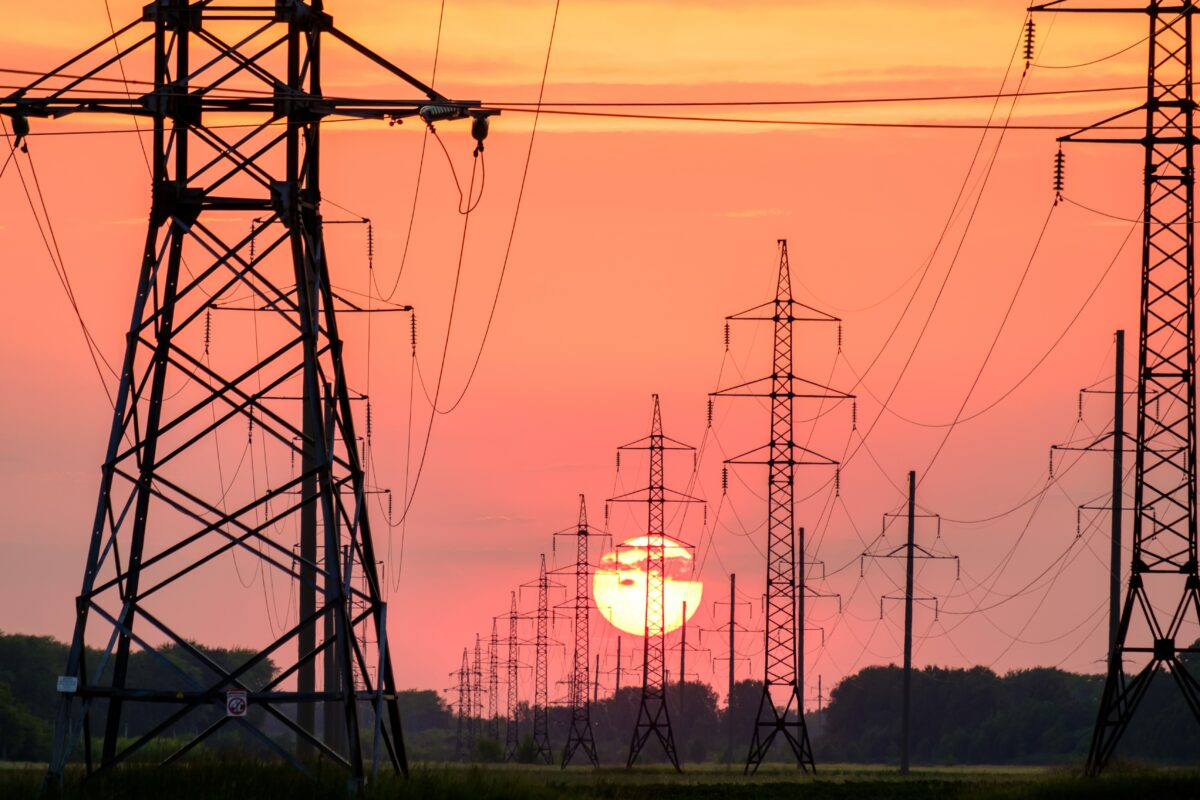 Imagen de tendidos eléctricos