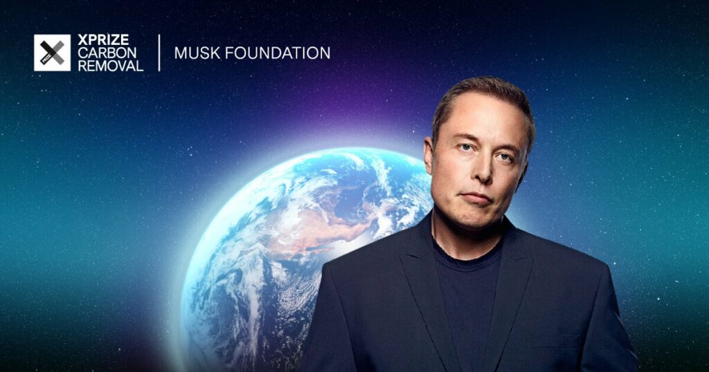 Concurso Carbon Removal lanzado por XPRIZE y la Fundación Elon Musk